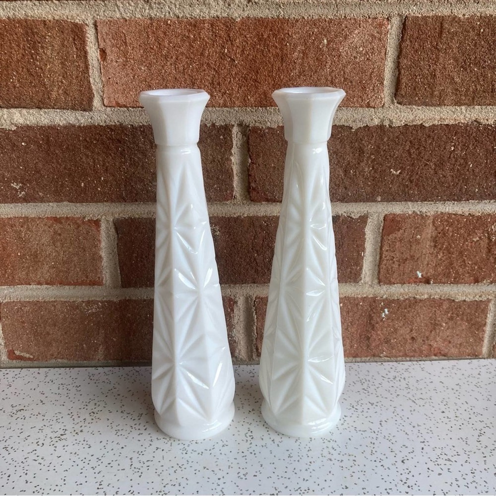 Milk Glass Vases